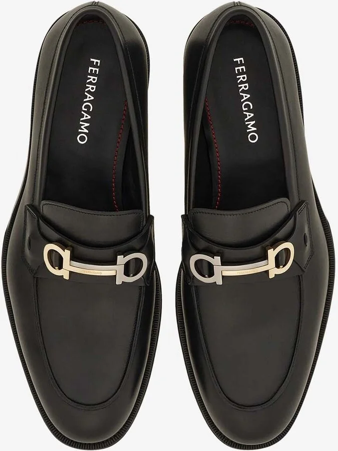 Benedict Gancini Leather Loafers - Image 2