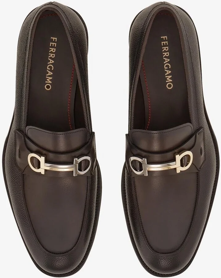 Benedict Gancini Leather Loafers - Image 2
