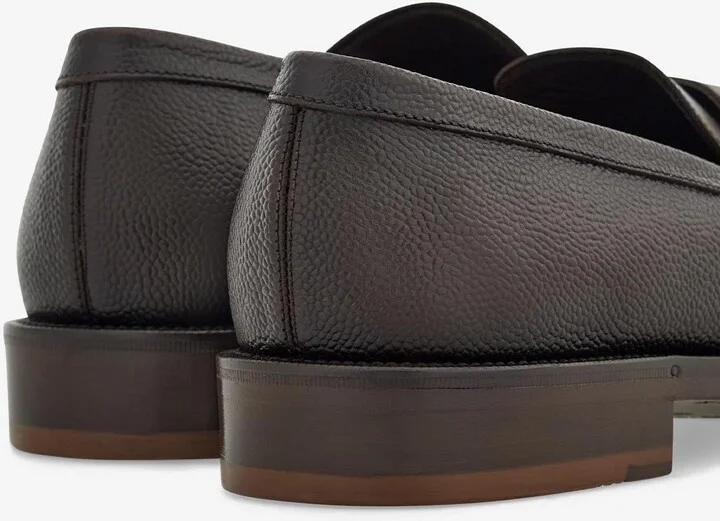 Benedict Gancini Leather Loafers - Image 3