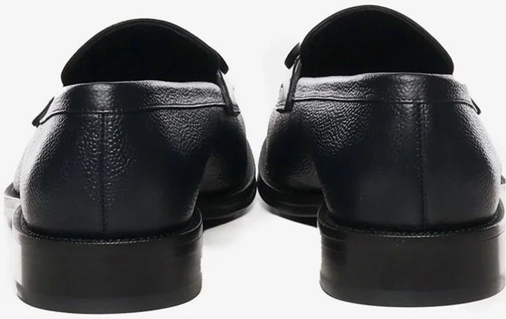 Benedict Gancini Leather Loafers - Image 2