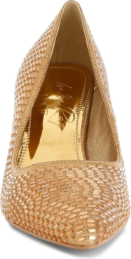 Benjamins Rhinestone Pump - Image 10