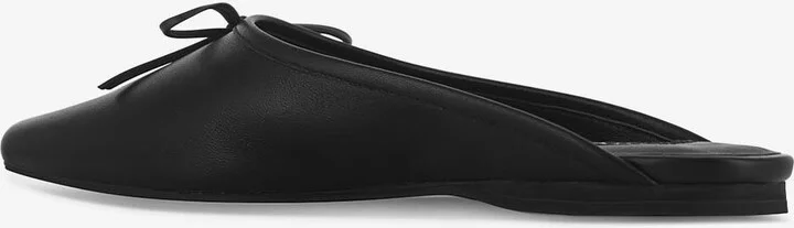 Bennett I Leather Flat Mules - Image 2