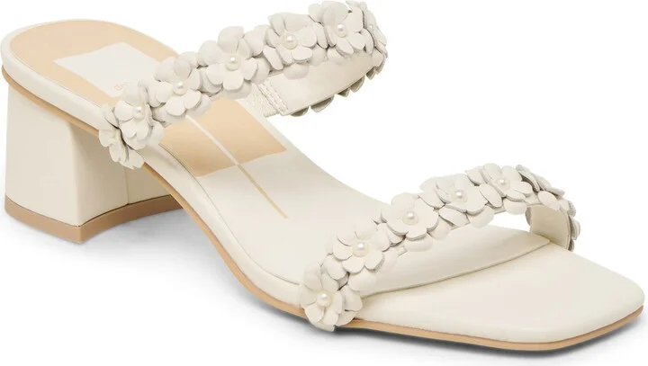 Bensen Faux Pearl Slide Sandal