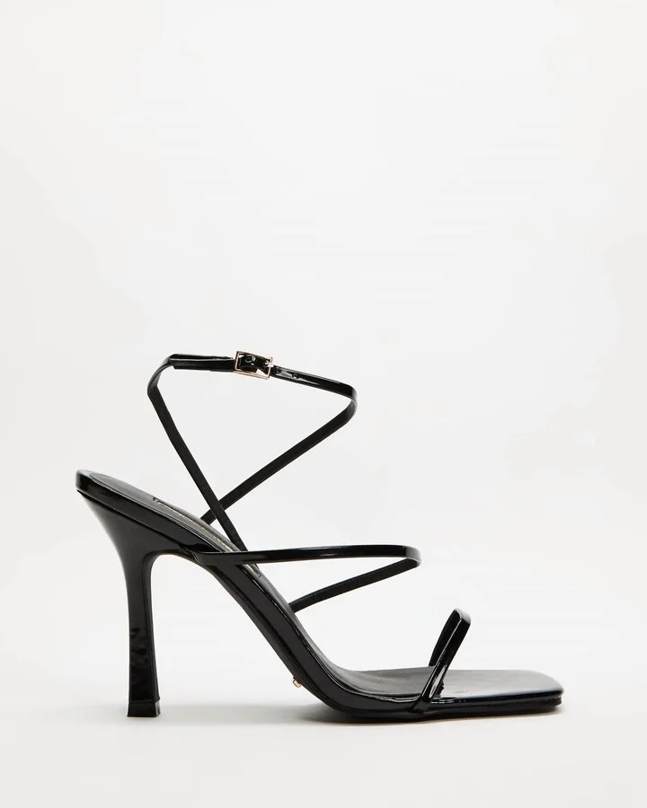 Bentley Ankle Strap Sandal In Black