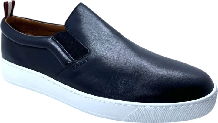 Bently 6230475 Men's Ink Lamb Nappa Leather Sneakers