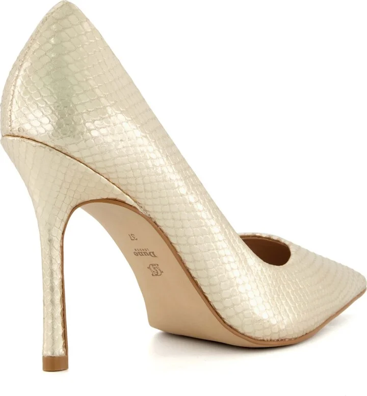Bento Snakeskin Embossed Pointed Toe Pump (Women0 - Image 2