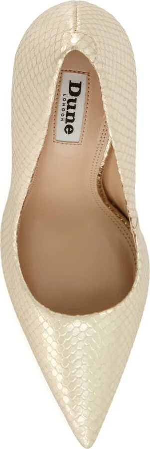 Bento Snakeskin Embossed Pointed Toe Pump (Women0 - Image 4