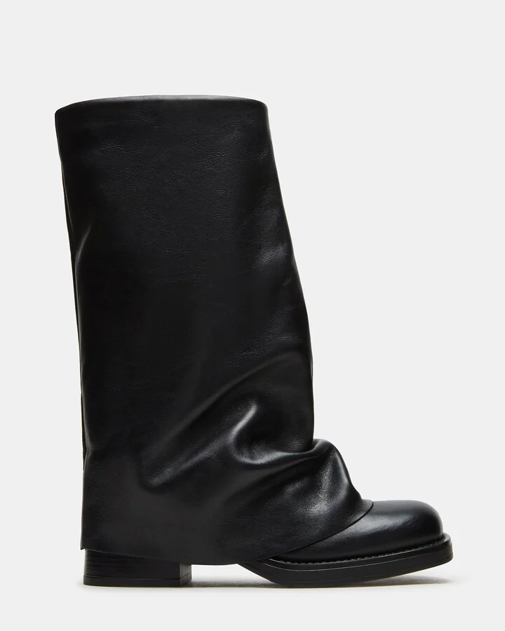 Benton Black Leather