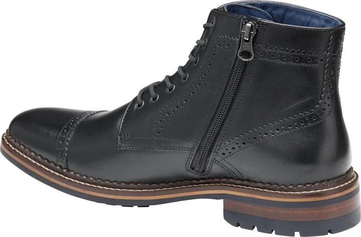 Benton Leather Cap Toe Boot - Image 2