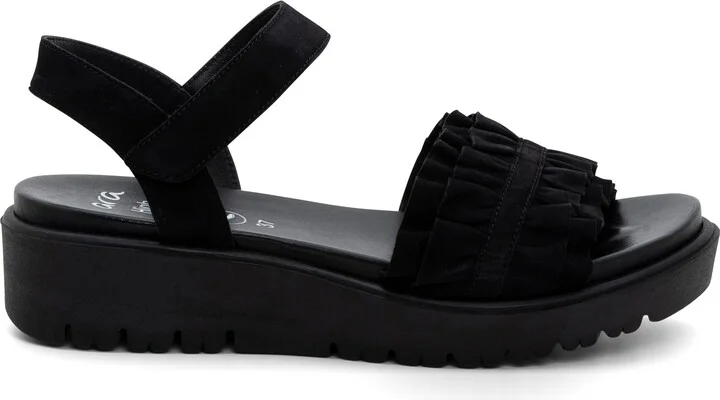 Benton Ruffle Platform Sandal - Image 3