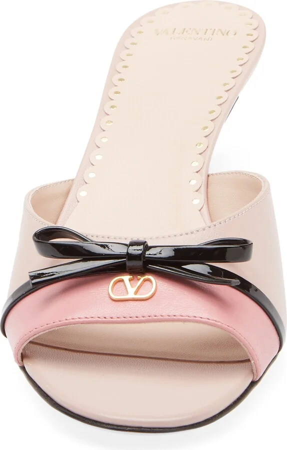 Bepointy Bow Slide Sandal - Image 4