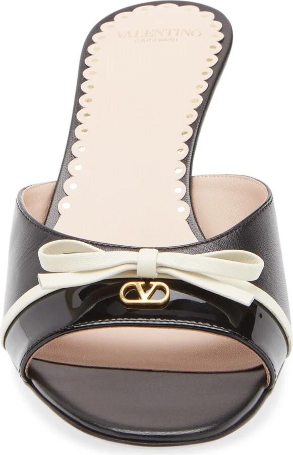 Bepointy Bow Slide Sandal - Image 4