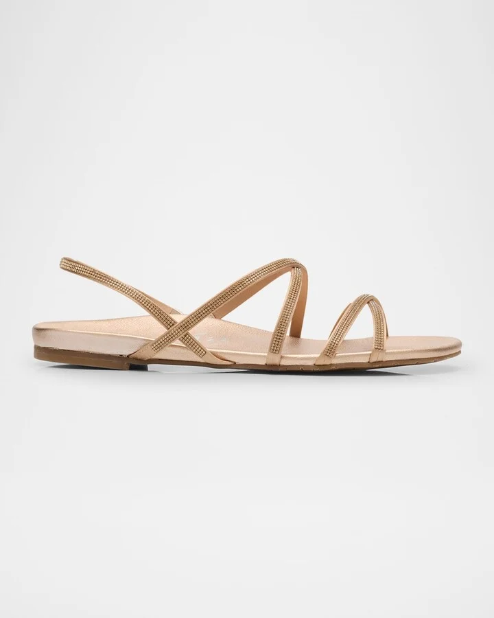 Bera Crystal Strappy Sandals