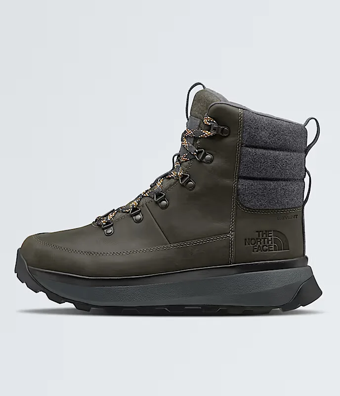 Bergen NF0A8A9M Men's US 8 Green Leather Waterproof Boots KHD1796