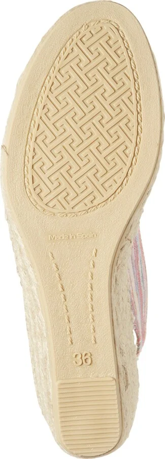 Beri Slingback Espadrille Peep Toe Platform Wedge Sandal - Image 5