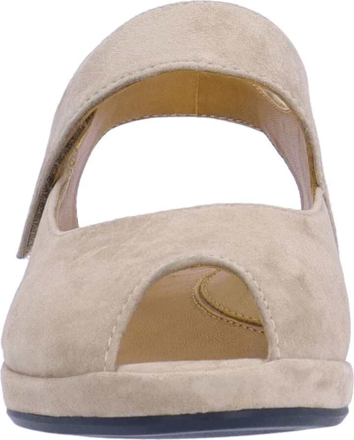 Berilita Slingback Peep Toe Wedge Sandal - Image 4