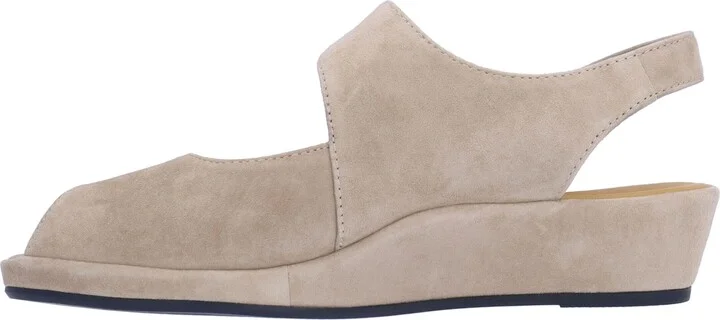 Berilita Slingback Peep Toe Wedge Sandal - Image 7