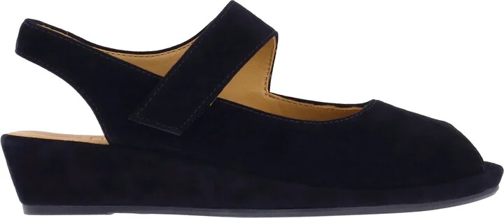 Berilita Slingback Peep Toe Wedge Sandal - Image 10