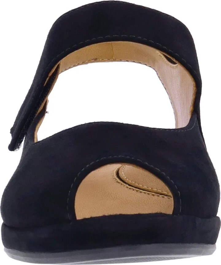 Berilita Slingback Peep Toe Wedge Sandal - Image 11
