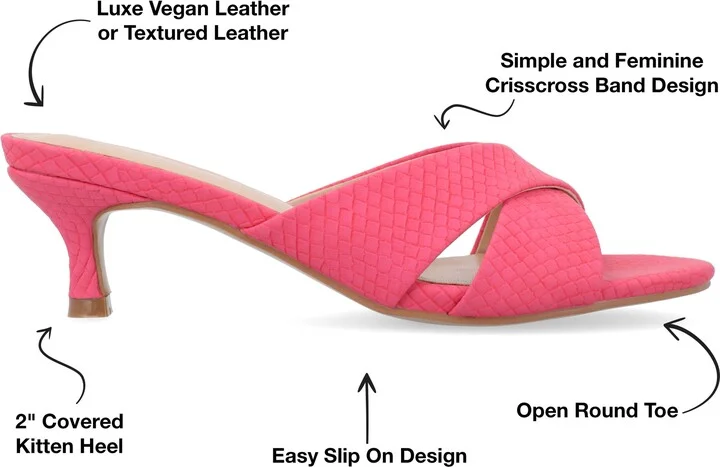 Berkly Snake-Embossed Slide Sandal - Image 11
