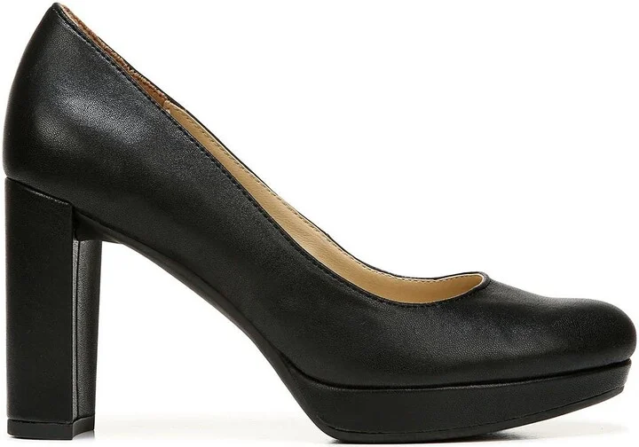Berlin Block Heel Platform Pump - Wide Width Available - Image 9