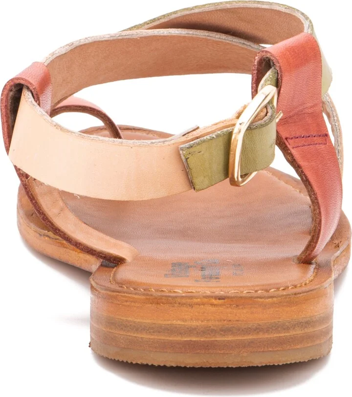 Berlynn Leather Flat Sandal - Image 2