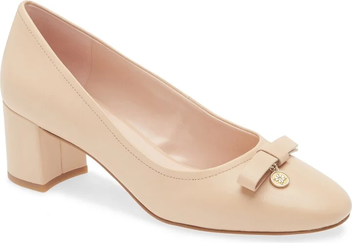 Bermuda Block Heel Pump