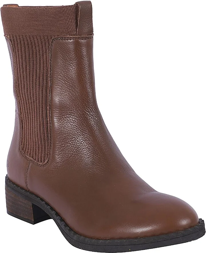 Bernadette Womens Slip On Round Toe Chelsea Boots