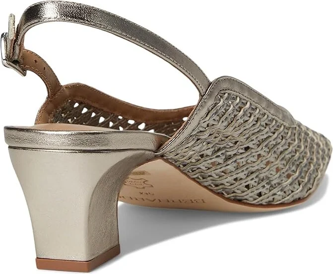 Bernardo Athena High Women's Heels Light Pewter : 7.5 M, Leather - Image 4