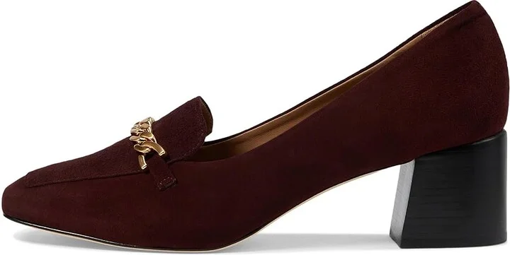 Bernardo Avery High Women's Heels Aubergine : 6 M, Leather - Image 5