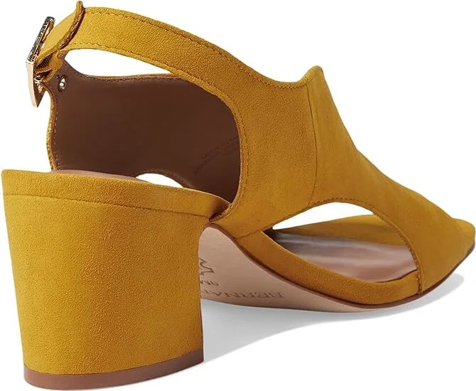 Bernardo Bedford Women's Shoes Ochre : 6.5 M, Leather - Image 4