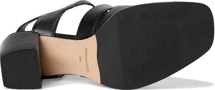 Bernardo Belmont Women's Sandals Black : 9.5 M, Leather - Image 3