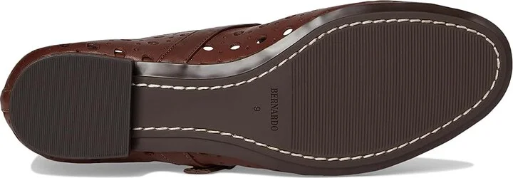 Bernardo Borden Perf Women's Shoes Mahogany : 6 M, Leather - Image 3