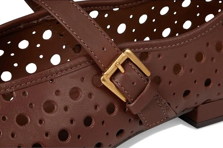 Bernardo Borden Perf Women's Shoes Mahogany : 6 M, Leather - Image 7