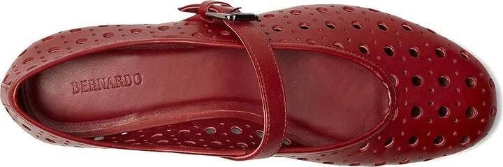 Bernardo Borden Perf Women's Shoes Mahogany : 6 M, Leather - Image 8