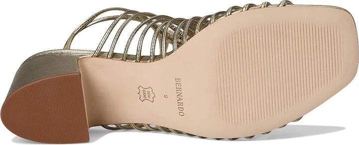 Bernardo Briga Women's Wedge Shoes Dune : 8 M, Leather - Image 9