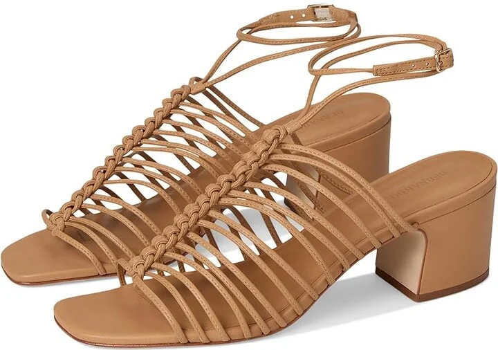 Bernardo Briga Women's Wedge Shoes Dune : 8 M, Leather