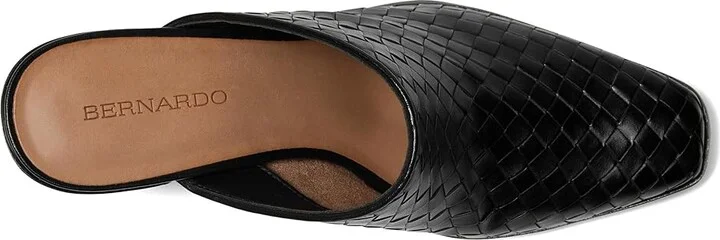Bernardo Britt Woven High Women's Heels Black : 9.5 M, Leather - Image 2