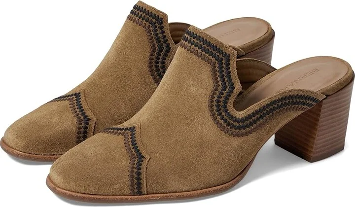 Bernardo Brooklyn High Women's Heels Safari : 8 M, Leather/Rubber