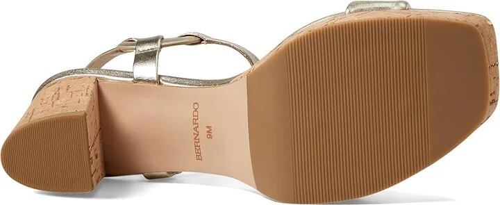Bernardo Candace Women's Shoes Champagne : 6.5 M, Leather - Image 3