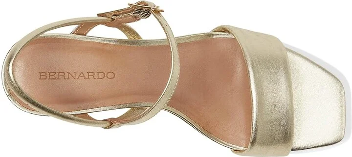 Bernardo Canto Women's Wedge Shoes Champagne : 11 M, Leather - Image 2