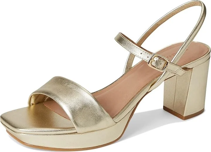 Bernardo Canto Women's Wedge Shoes Champagne : 11 M, Leather - Image 5