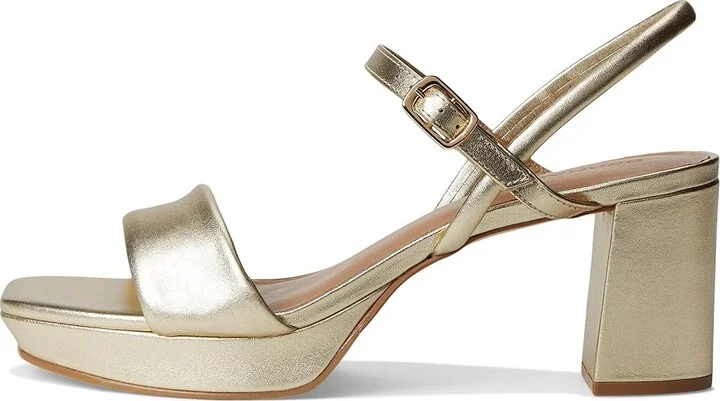 Bernardo Canto Women's Wedge Shoes Champagne : 11 M, Leather - Image 6