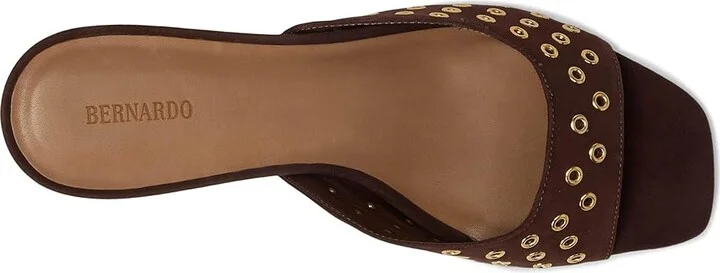 Bernardo Cenza Grommet Women's Sandals Dark Chocolate : 8 M, Leather - Image 2
