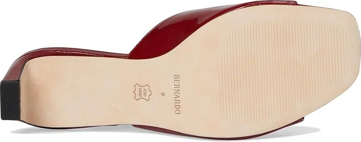 Bernardo Cenza Women's Sandals Dark Red : 10 M, Leather - Image 3