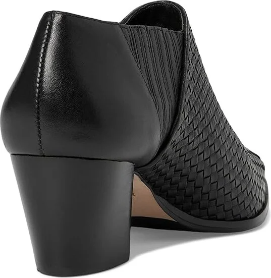 Bernardo Famous Women's Boots Black : 6 M, Leather - Image 4