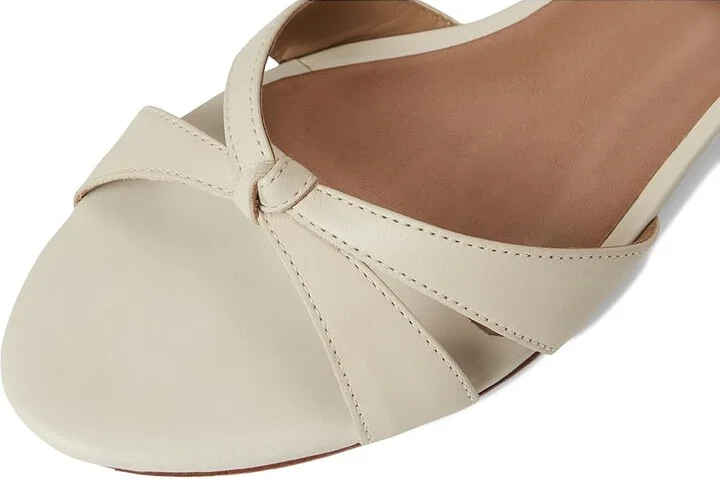 Bernardo Garcel Women's Wedge Shoes Eggshell : 7.5 M, Leather - Image 7