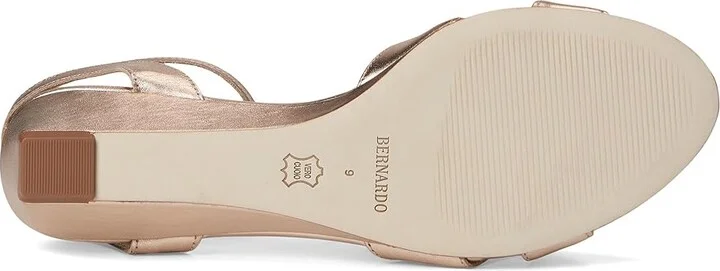 Bernardo Garcel Women's Wedge Shoes Eggshell : 7.5 M, Leather - Image 9