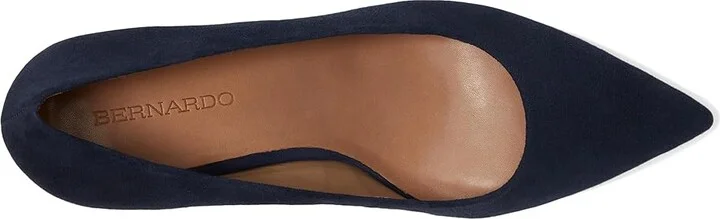 Bernardo Giselle High Women's Heels Dark Navy : 8 M, Suede - Image 2