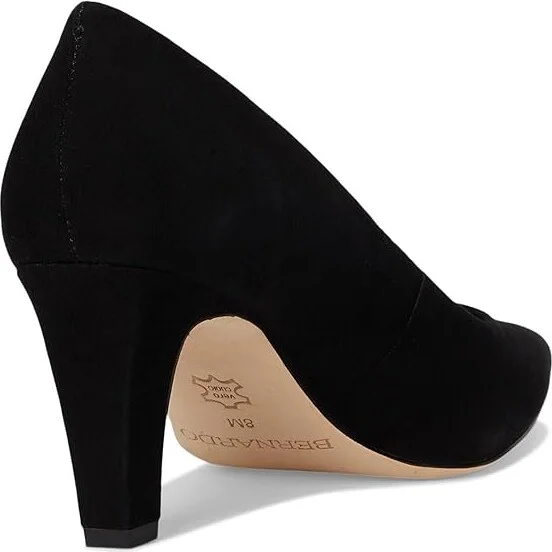 Bernardo Giselle High Women's Heels Dark Navy : 8 M, Suede - Image 10